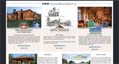 Desktop Screenshot of pfbcustomhomes.com